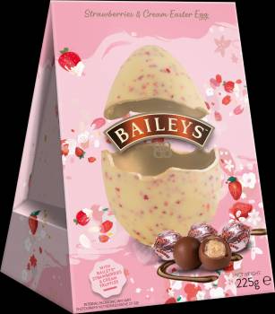 Baileys Strawberries & Cream Easter Egg 225g
