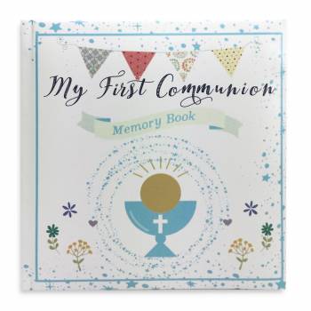 First Holy Communion Blue Photo Album