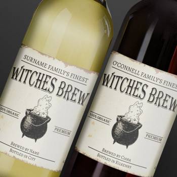 Witches' Brew - Halloween Personalised Wine