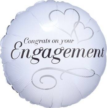 Congrats On Your Engagement Balloon in a Box