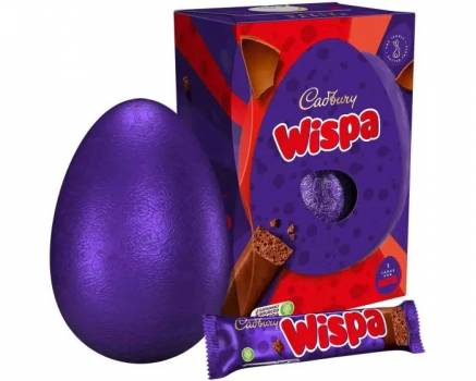 Cadbury Wispa Chocolate Easter Egg 182g