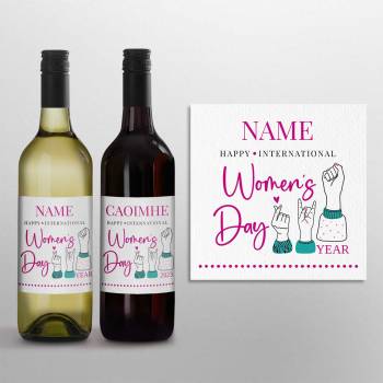 Women's Day - Personalised Wine