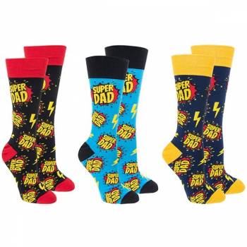 Sock Society Super Dad Socks