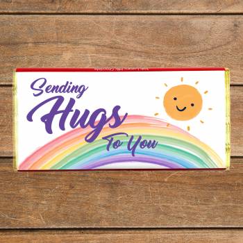 Sending Hugs To You Chocolate Bar 75g