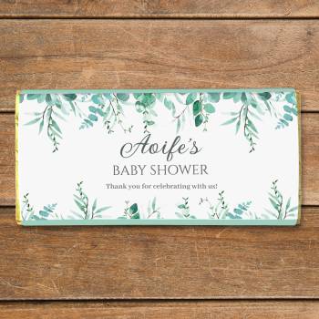 Any Text Baby Shower - Personalised Chocolate Bar