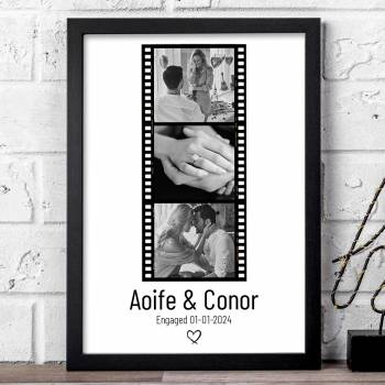 Photo Collage, Name and Message - Personalised Poster