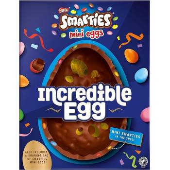 Nestle Smarties Incredible Easter Egg With Mini Eggs 470g