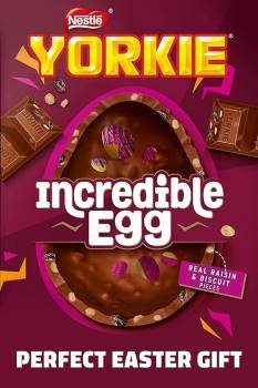 Nestle Yorkie Incredible Easter Egg 522g