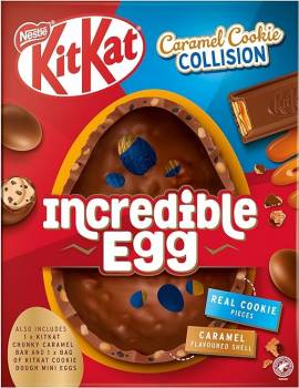 Nestle KitKat Caramel & Cookie Incredible Easter Egg 512g