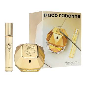 Paco Rabanne Lady Million Eau de Parfum 80ml & Travel Spray 20ml