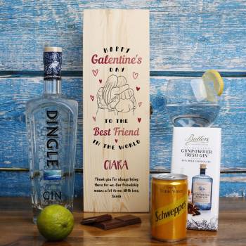 Happy Galentine's Day - Personalised Gin Box