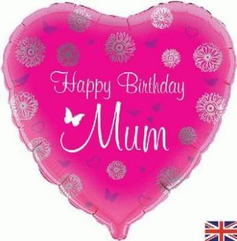 Happy Birthday Mum Balloon in a Box