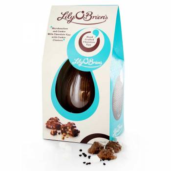 Lily O'Brien Marshmallow & Cookie Chocolate Egg 230g