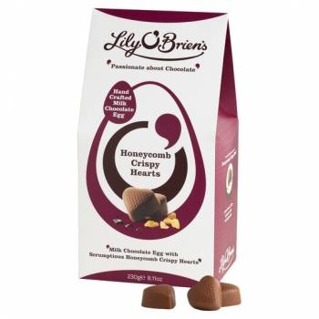Lily O'Brien Honeycomb Crispy Heart Pouch Easter Egg 230g