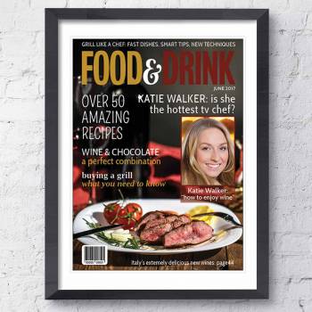 Food & Drink Framed Magazine Spoof