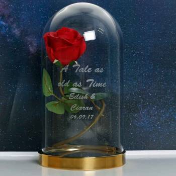 A Tale as Old as Time - Personalised Glass Cloche