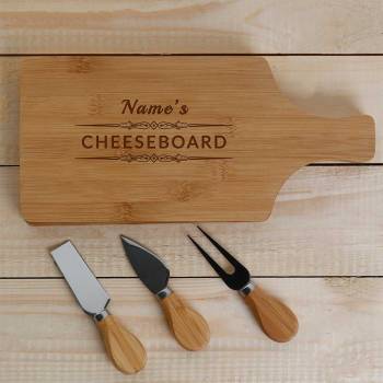 Any Name Engraved Cheeseboard