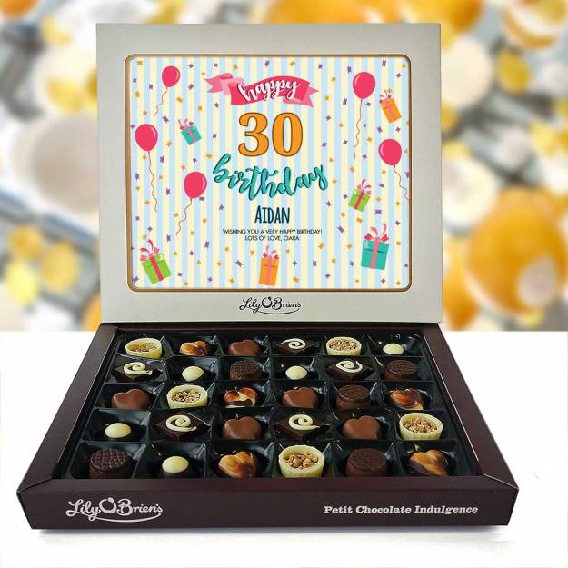 Happy Birthday Personalised Chocolate Box 290g