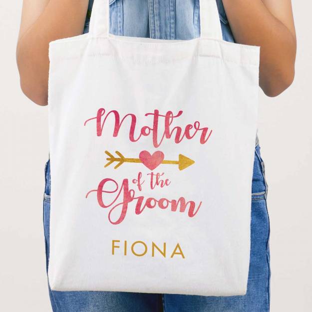 Mother Of The Groom Any Name Personalised Tote Bag
