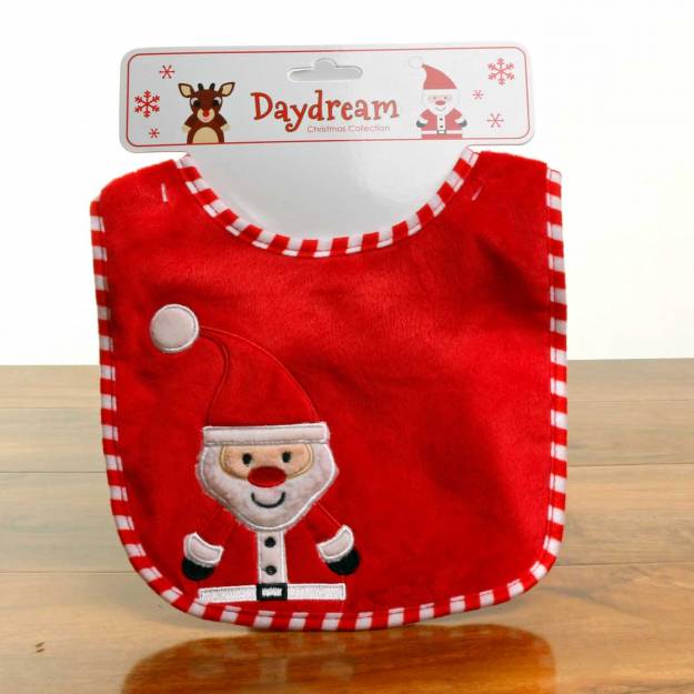 Personalised Baby Christmas Bib & Comforter