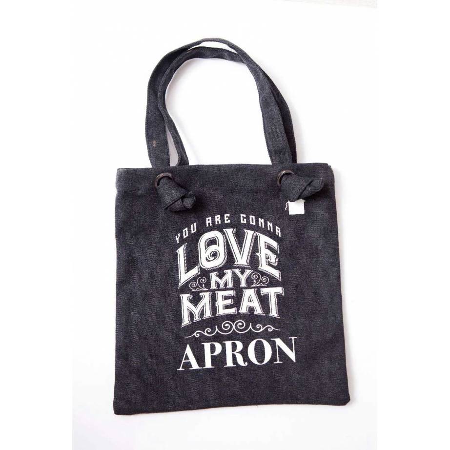 Love My Meat Canvas Apron