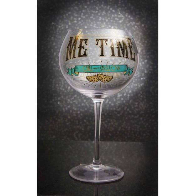 Me Time Gin Prohibition Glass