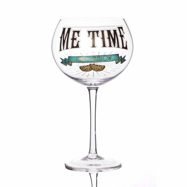 Me Time Gin Prohibition Glass