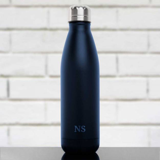 Any Initials Or Name - Engraved Bottle / Flask