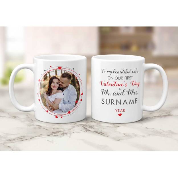 Our First Valentine's Day Personalised Mug