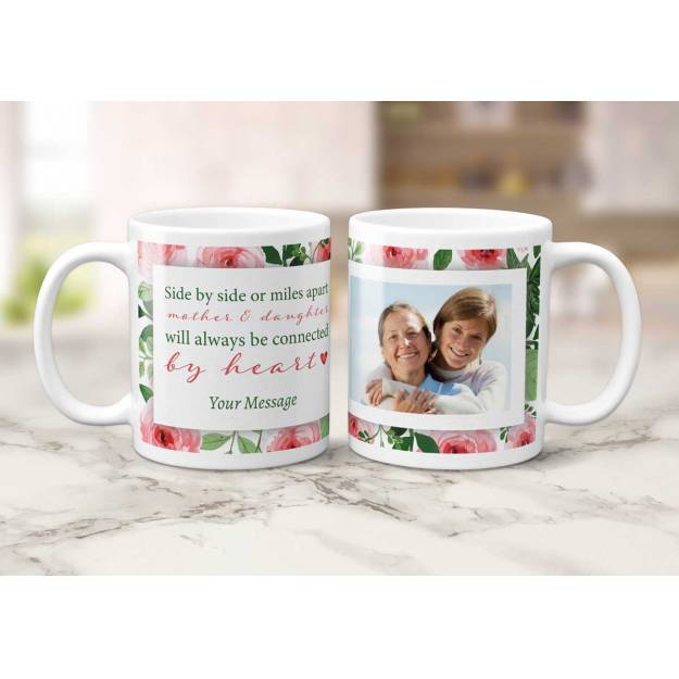 Mother And Daughter Personalised Mug