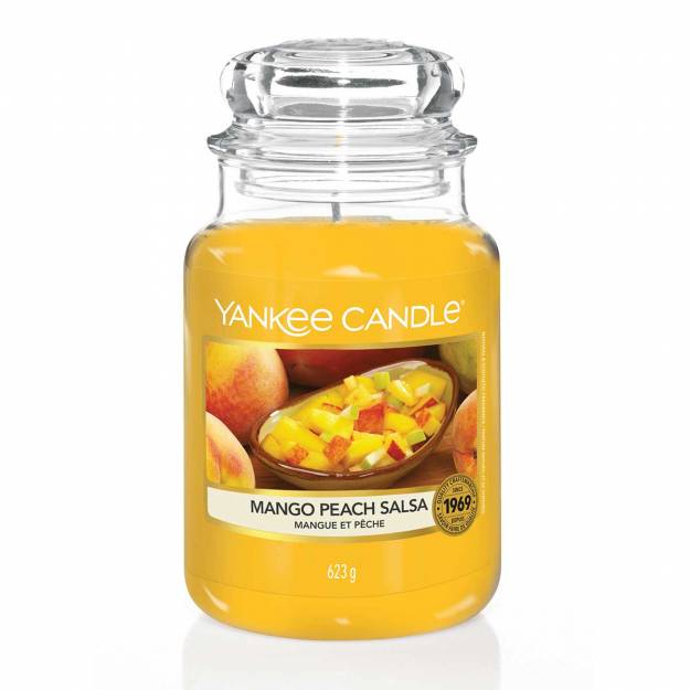 Mango Peach Salsa Large Jar From Yankee Candle