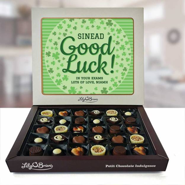 Good Luck Personalised Chocolate Box 290g