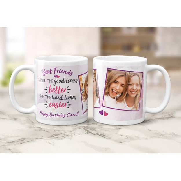 Personalised best clearance friend mugs