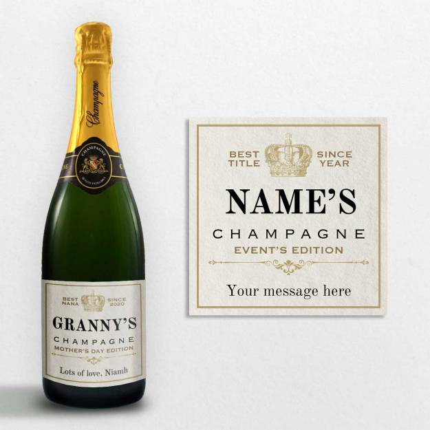 Name's Champagne Mother's Day Edition Personalised Champagne