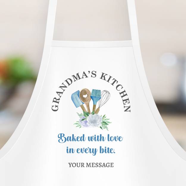Grandma's Kitchen Personalised Apron