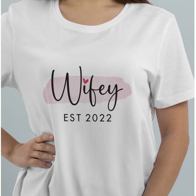 Wifey - Personalised T-Shirt