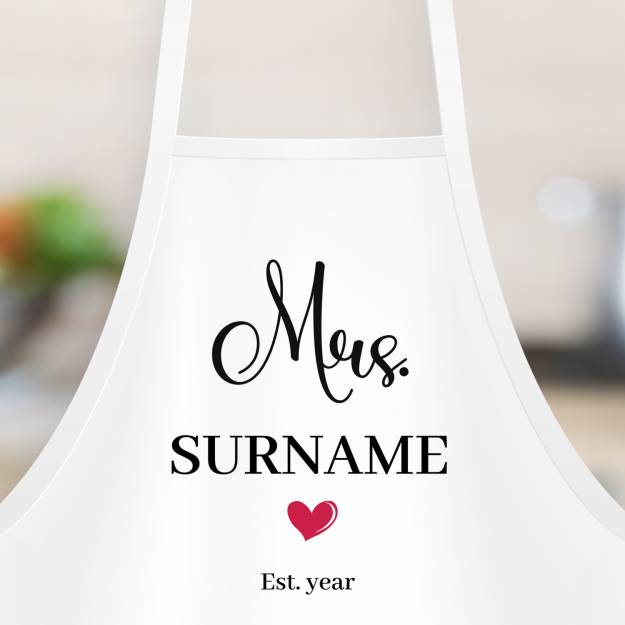 Mrs. Surname - Personalised Apron