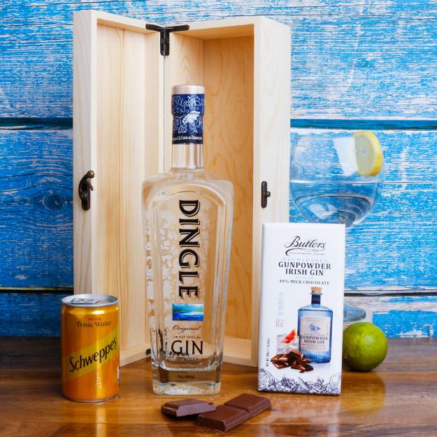 Let the Party BeGin - Personalised Wooden Gin Box
