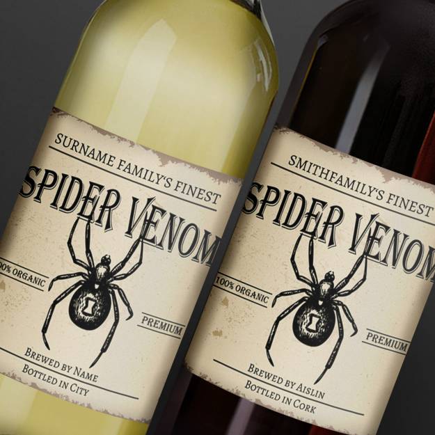 Spider Venom - Personalised Wine