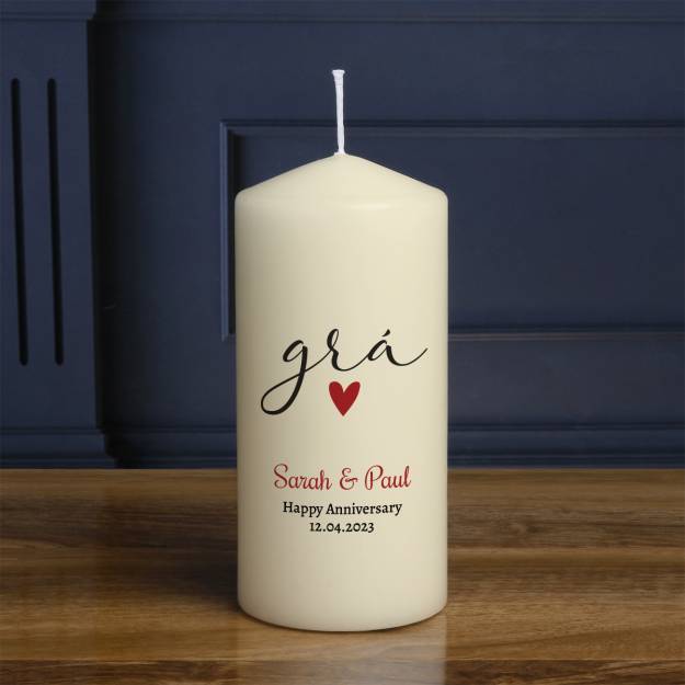 Grá - Personalised Candle