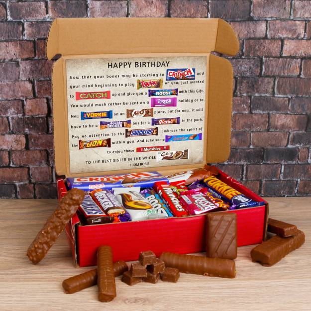 The Happy Birthday Personalised Novelty Chocolate Box