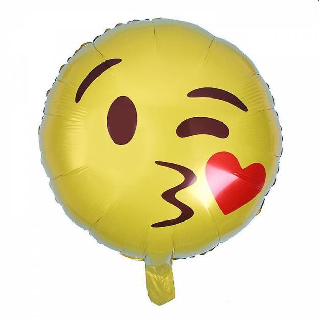Emoji Kiss Balloon in a Box