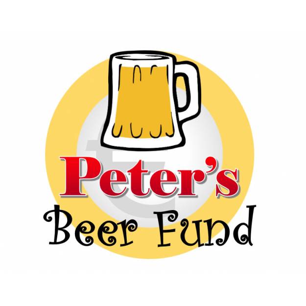 Beer Fund Personalised Money Jar