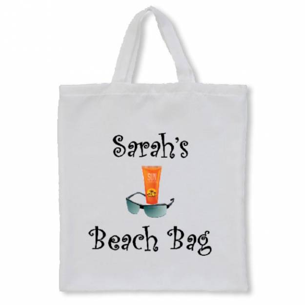 Beach Personalised Tote Bag
