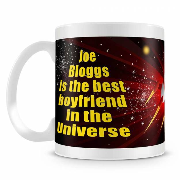 Best In The Universe Personalised Photo Mug