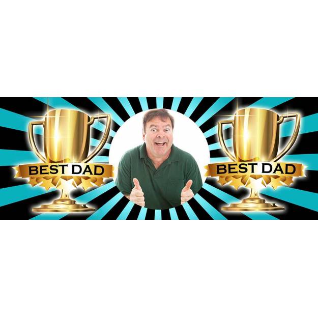 Best Dad Award Personalised Photo Mug