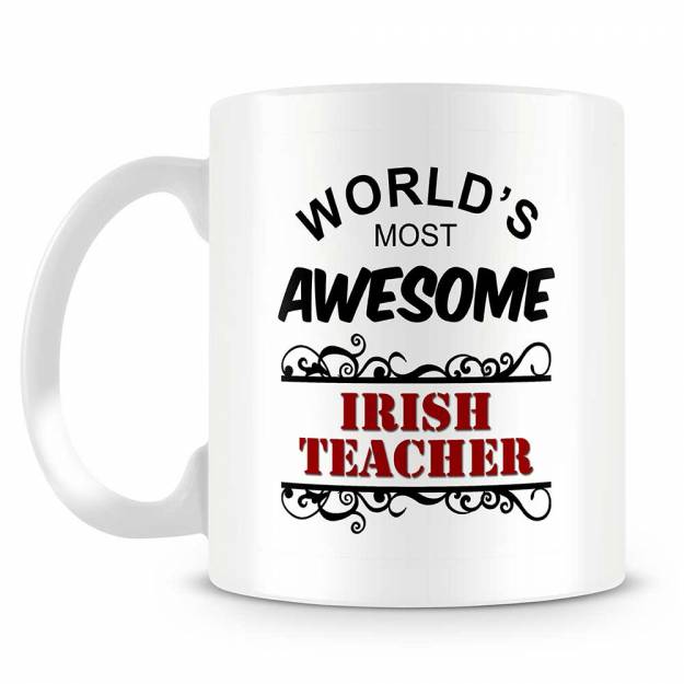 Awesome Subject Teacher Personalised Mug