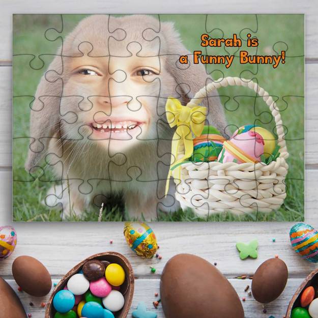 Easter Photo Personalised Jigsaw
