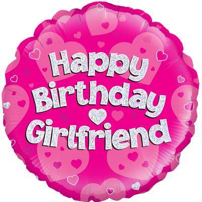 Happy Birthday Girlfriend Balloon in a Box