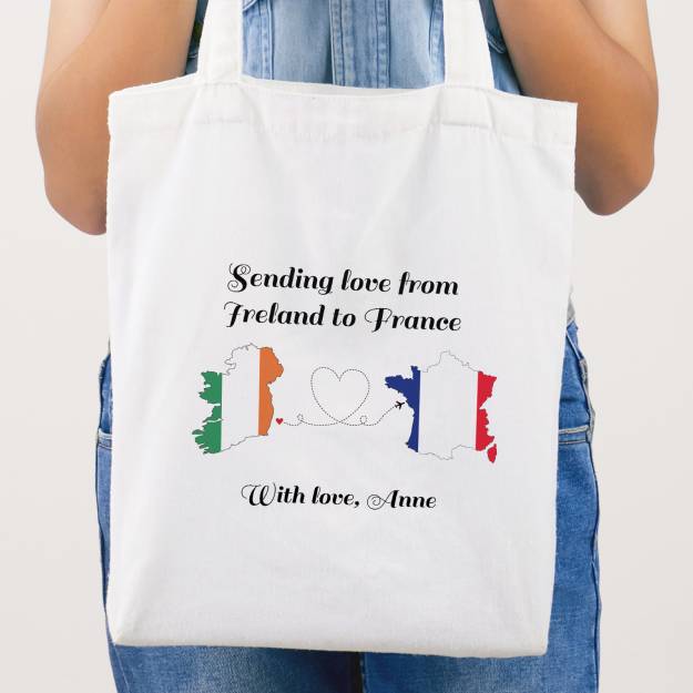 Sending Love - Personalised Tote Bag